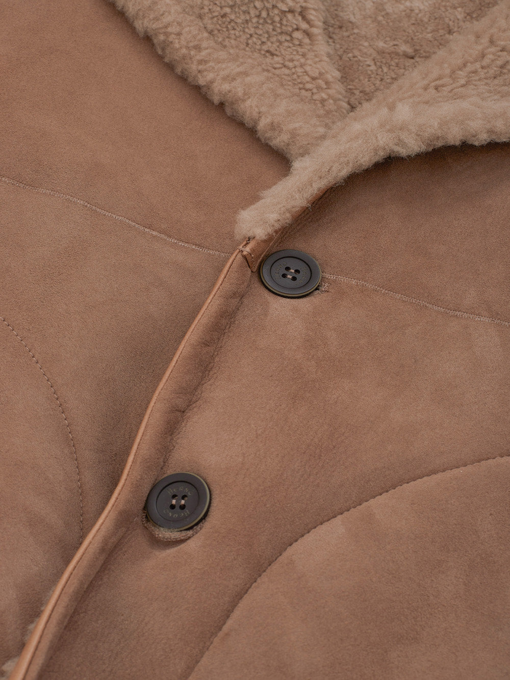 Herno Brown Sheepskin Jacket