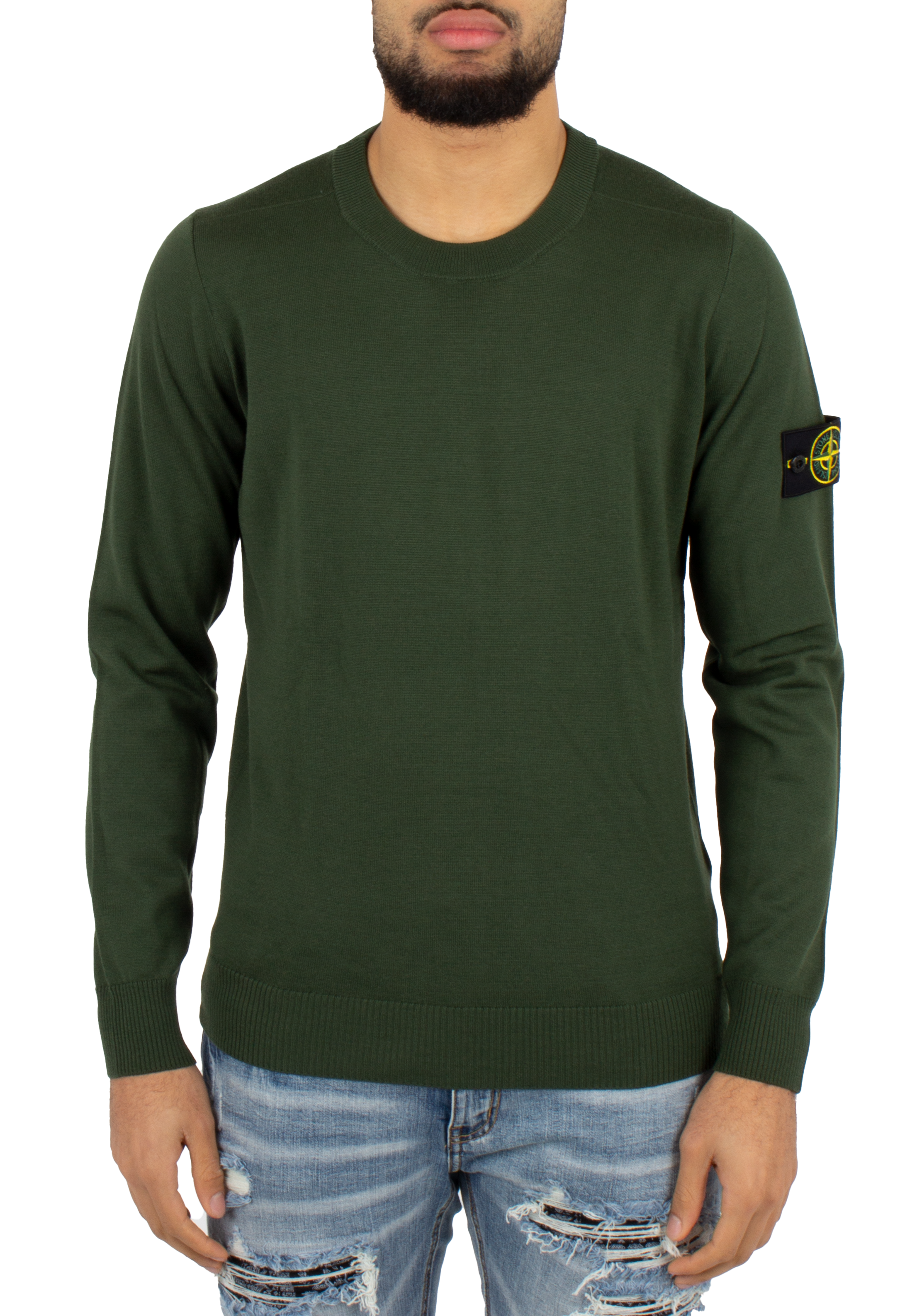 Stone Island sweater green