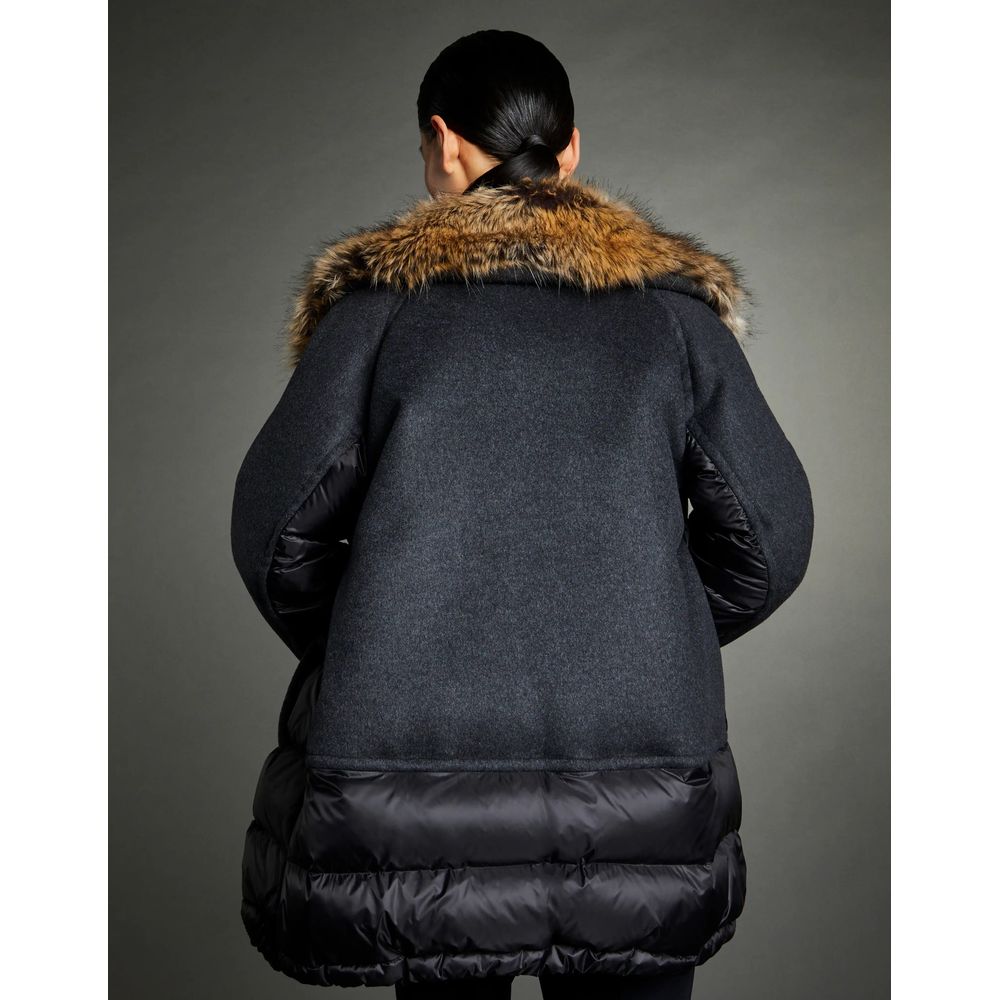 Fay Black Polyamide Jackets & Coat